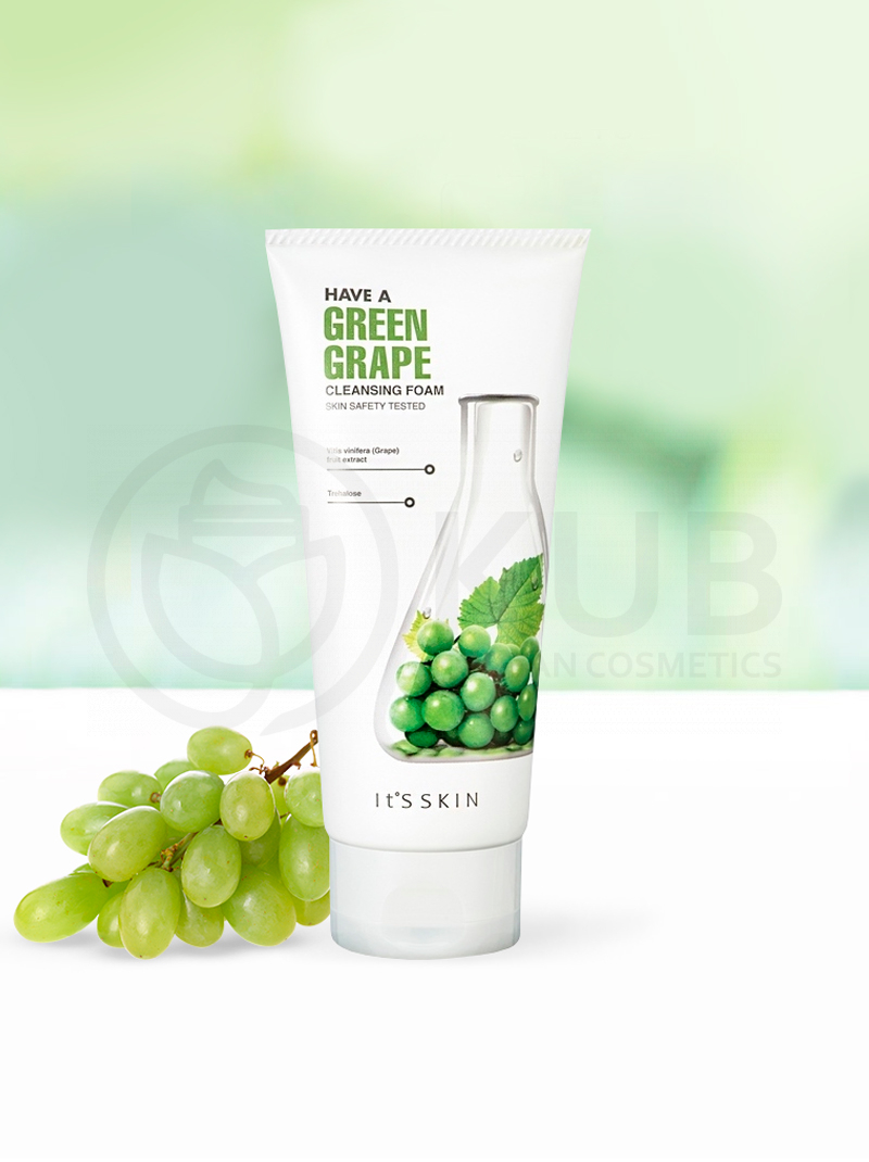 Foam cleanser. Витаминная пенка с зеленым виноградом have a Green grape Cleansing Foam 150 мл. It's Skin/пенка с экстрактом зеленого винограда/have a Greengrape Cleansing Foam. Пенка для умывания Корея Green grape. It's Skin пенка для умывания have a geengrape Cleansing Foam.