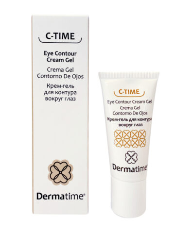 Крем-гель для контура вокруг глаз с 3 формами витамина С DERMATIME C-TIME eye cream-gel 15мл