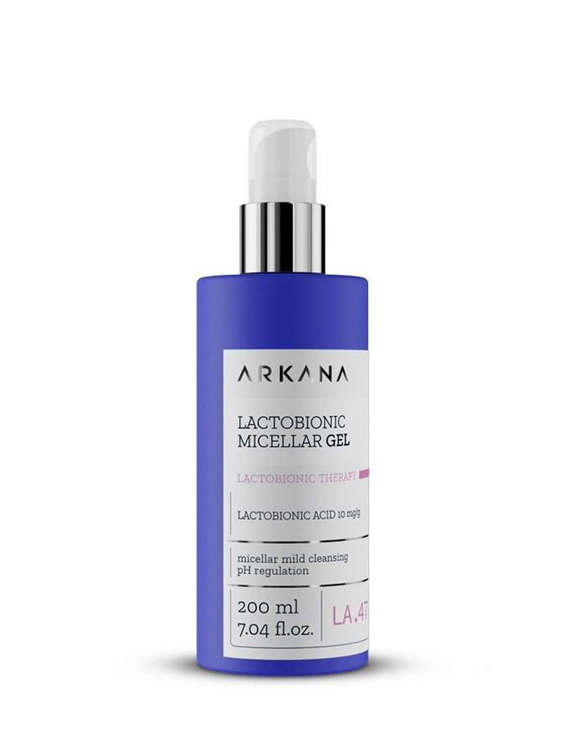 Увлажняющий и регенерирующий гель с лактобионовой кислотой ARKANA Lactobionic miccelar gel