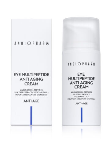 Мультипептидный омолаживающий крем для век ANGIOPHARM Eye multipeptide Anti Aging cream