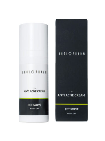 Крем для проблемной кожи с ретиналем ANGIOPHARM ANTI ACNE CREAM MAX, 50мл