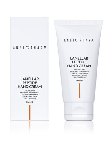 Ламеллярный крем для рук с пептидами ANGIOPHARM, 50мл