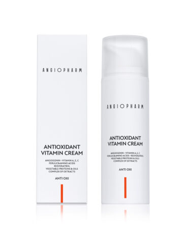Антиоксидантный крем с витаминами А, Е, С ANGIOPHARM