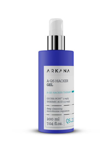 Очищающий гель для лица ARKANA A-QS Hacker Gel, 200мл