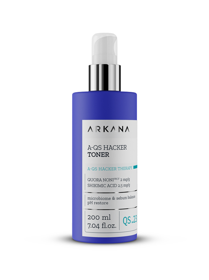 Тонер для лица регулирующий микробиом кожи ARKANA A-QS Hacker Toner, 200мл