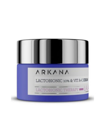 Регенерирующий крем для чувствительной кожи с вит. А+С ARKANA Lactobionic 10% Vit A+C Cream