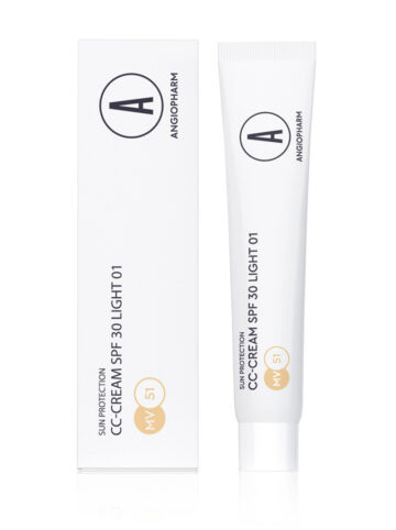 CC-крем ANGIOPHARM SPF30 Light 01, 7мл
