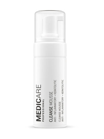 Антибактериальный очищающий мусс для проблемной кожи MEDICARE Cleanse mousse Anti-inflammatory+keratolytic, 150мл