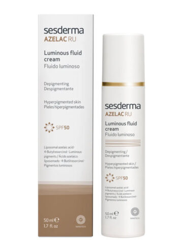 Эмульсия для сияния кожи SESDERMA AZELAC RU Luminous Fluid Cream SPF50