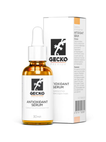 Сыворотка антиоксидантная с полиглутаминовой кислотой GECKO Antioxidant Serum, 30мл