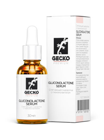 Смягчающая сыворотка с глюконолактоном GECKO GLUCONOLACTONE SERUM, 30мл