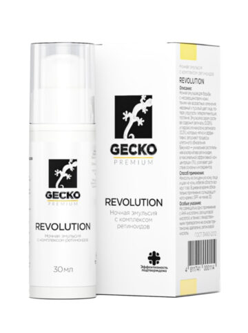 Ночная эмульсия с комплексом ретиноидов GECKO Revolution, 30мл