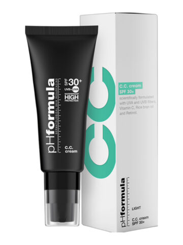Корректирующий крем влагоустойчивый SPF 30+ (light, medium) pHFormula C.C. CREAM SPF30+