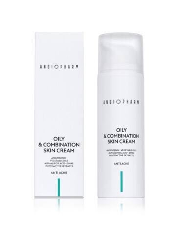 Крем для жирной и комбинированной кожи ANGIOPHARM Oily&Combination Skin Cream 50 мл