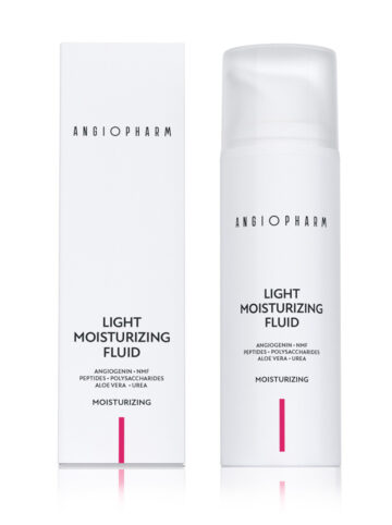 Легкий увлажняющий флюид ANGIOPHARM Light Moisturizing Fluid 50мл