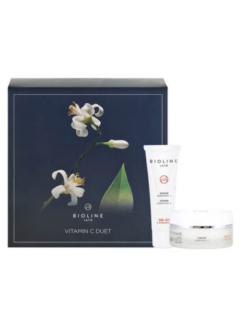 Лимитированный набор для аниоксидантного ухода Bioline Jato De-Ox Крем-эмульсия с витамином С 50мл + Сыворотка с витамином С 30мл