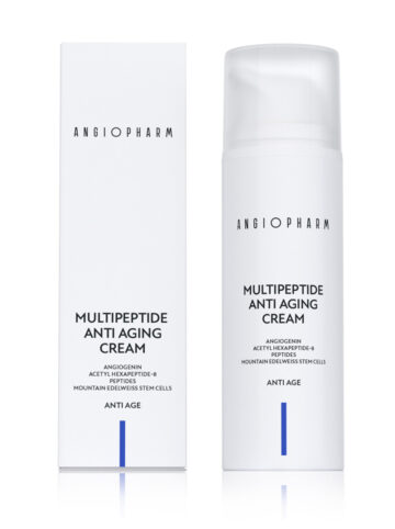 Мультипептидный омолаживающий крем ANGIOPHARM Multipeptide anti agimg cream