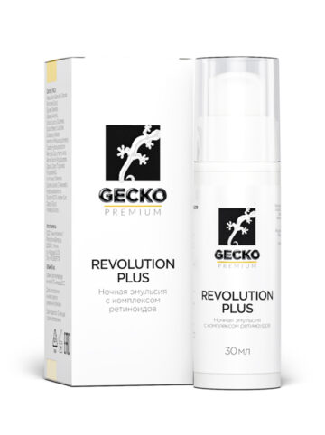 Ночная эмульсия с ретинолом GECKO Revolution Plus, 30мл