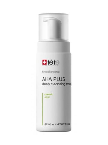 Очищающее средство для лица TETe Cosmeceutical AHA Plus Deep Cleansing Mousse, 150мл