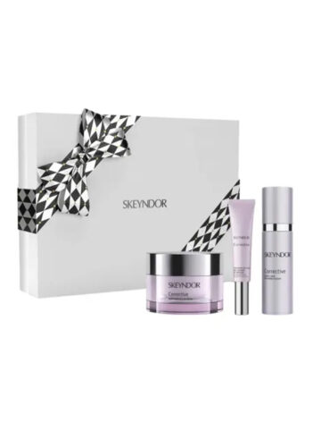 Подарочный набор SKEYNDOR CORRECTIVE (Крем-филлер для лица 50мл + Сыворотка  против глубоких морщин 30мл + Крем для век от морщин 15мл)
