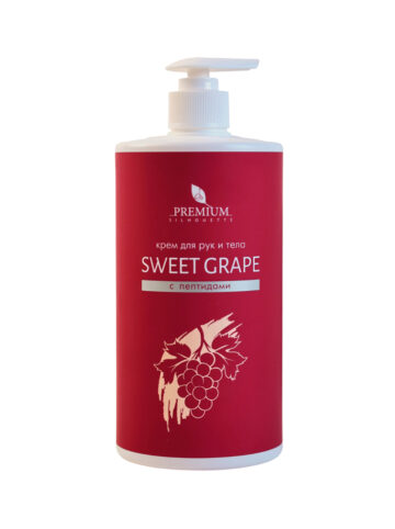 Крем для рук и тела с пептидами PREMIUM Sweet Grape