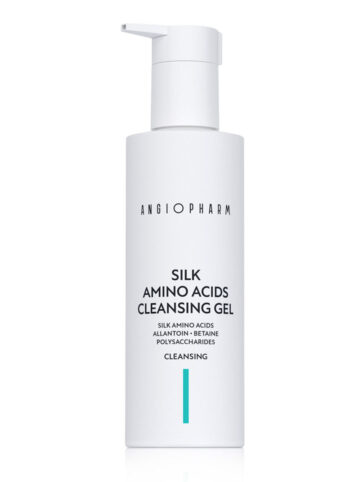 Гель для умывания с аминокислотами шелка ANGIOPHARM Silk Amino Acids Cleansing Gel