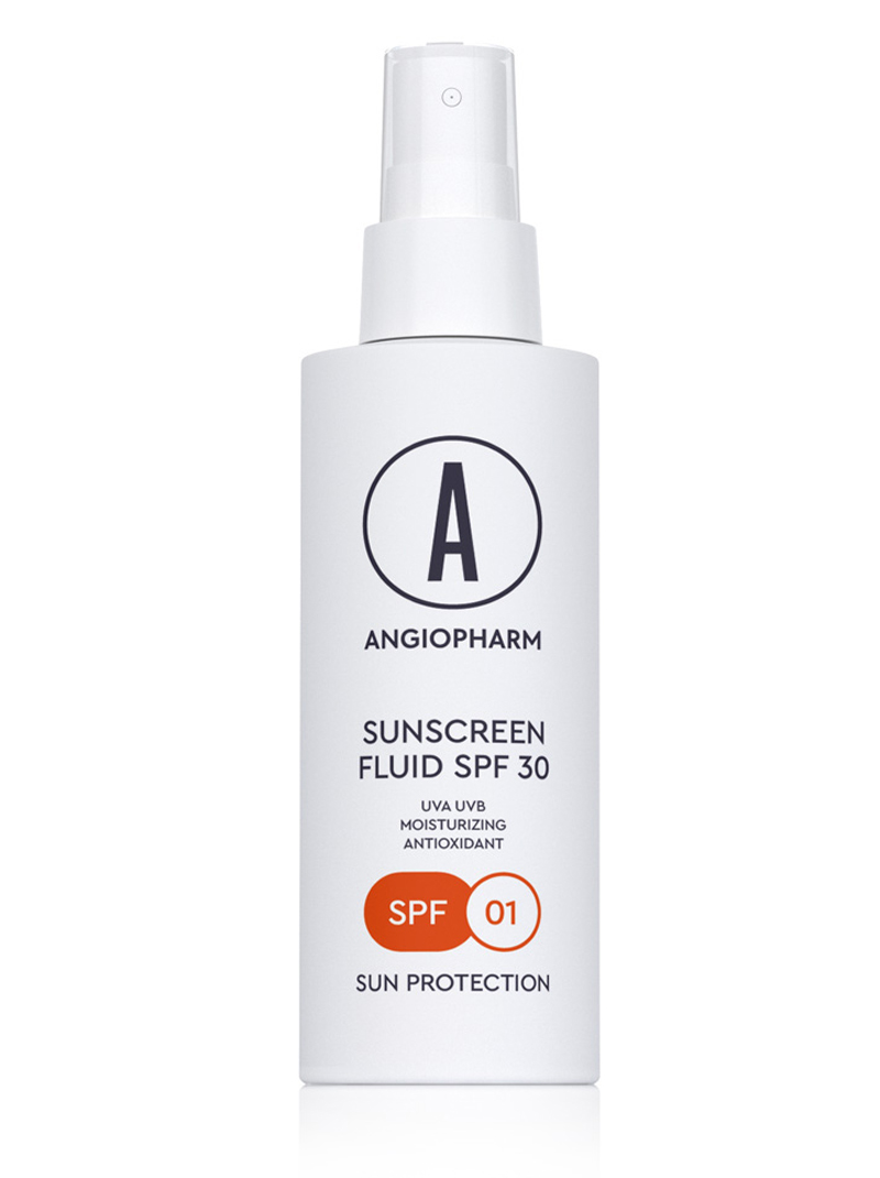 Солнцезащитный флюид SPF30 ANGIOPHARM SUN PROTECTION