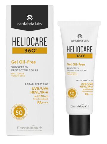 Солнцезащитный гель для нормальной и жирной кожи SPF50 HELIOCARE OIL FREE GEL