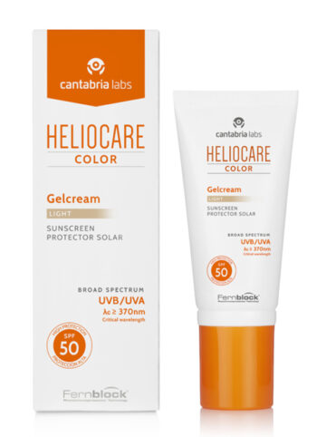 Солнцезащитный гель с SPF50 HELIOCARE Color Gelcream Light
