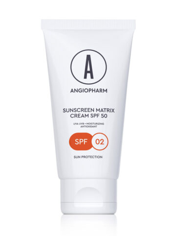 Солнцезащитный крем для лица SPF50 ANGIOPHARM SUN PROTECTION