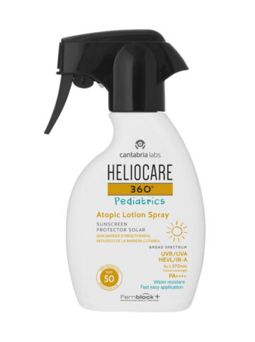 Солнцезащитный лосьон-спрей для детей 360 SPF50+ HELIOCARE Pediatrics Atopic Lotion SPRAY