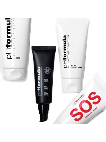 Набор phFormula Summer (EXFO, сс крем medium light, крем post +, sos mask)