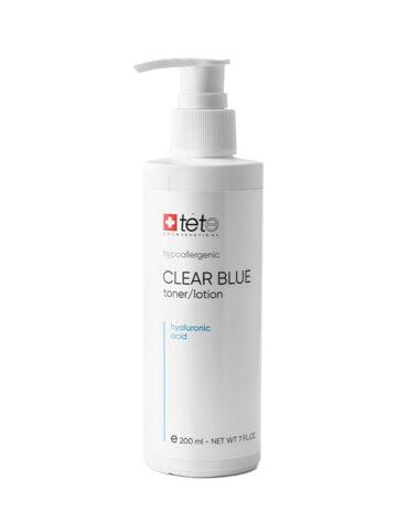 Тоник с гиалуроновой кислотой TETe Cosmeceutical Clear Blue Toner, 200мл