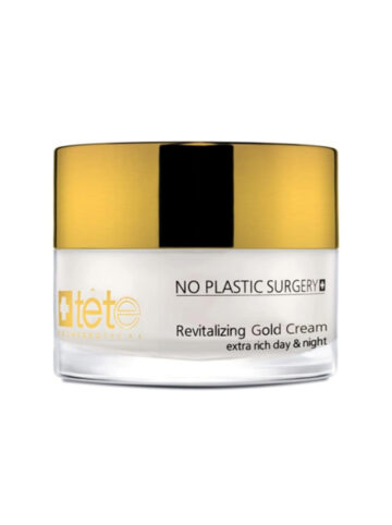 Омолаживающий крем на основе трехмерной гиалуроновой кислоты и коллоидного золота TeTe Cosmeceutical Revitalizing Gold Cream, 50мл