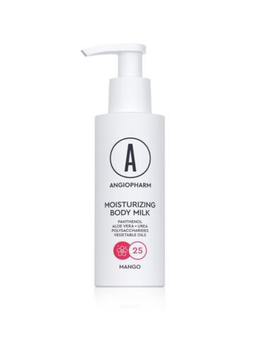 Увлажняющее молочко для тела (манго) ANGIOPHARM, 100ml