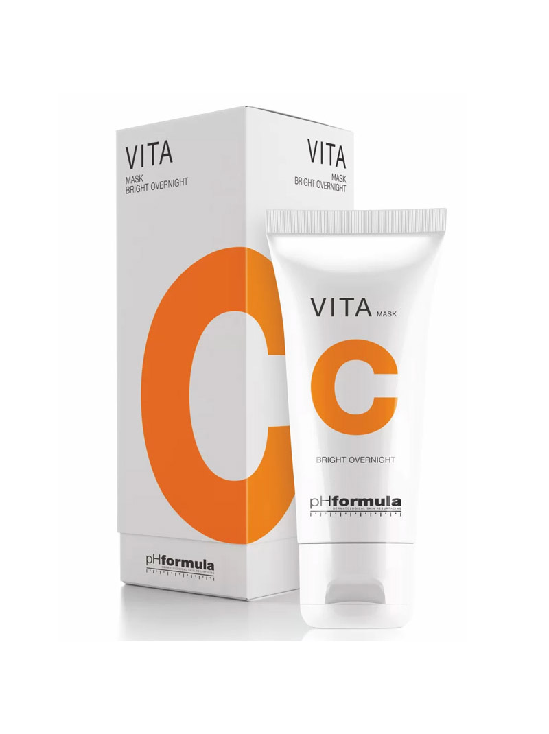 Увлажняющая ночная маска с витамином С для сияния кожи pHFormula VITA C bright overnight mask