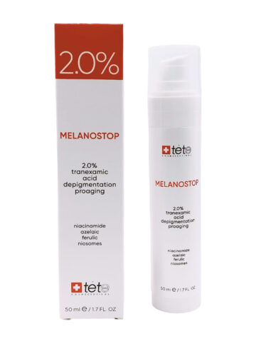Крем для лица от пигментации TETE COSMECEUTICAL Melanostop 2.0% tranexamic acid depigmentation proaging 50мл