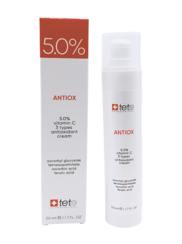 Крем для лица TETe Cosmeceutical Antiox 5.0% Vitamin C 3 types antioxidant cream 50мл