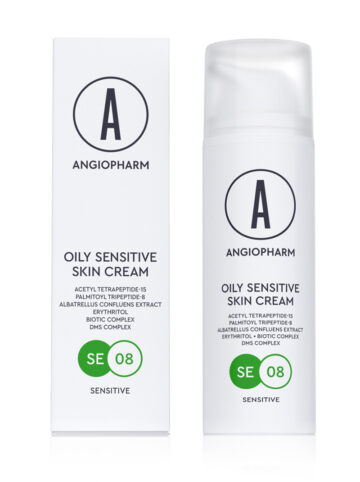 Легкий крем для чувствительной кожи ANGIOPHARM OILY SENSITIVE SKIN CREAM