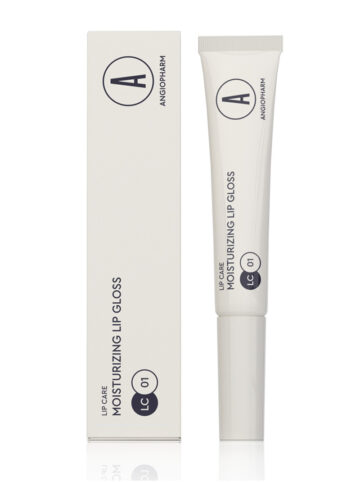 Увлажняющий блеск для губ ANGIOPHARM LIP CARE 01 (прозрачный глянец), 10 мл