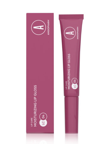 Увлажняющий блеск для губ ANGIOPHARM LIP CARE 04 (спелая ягода), 10 мл