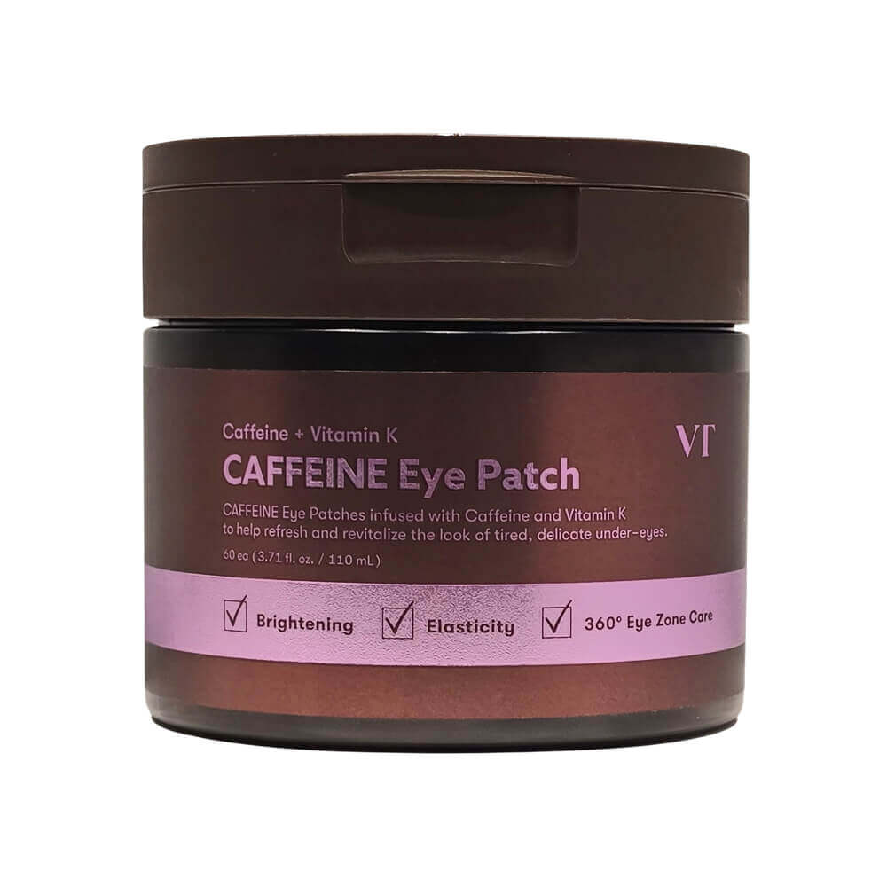 Патчи тканевые для век с кофеином и пептидами VT COSMETICS Caffeine Eye Patch, 60 шт