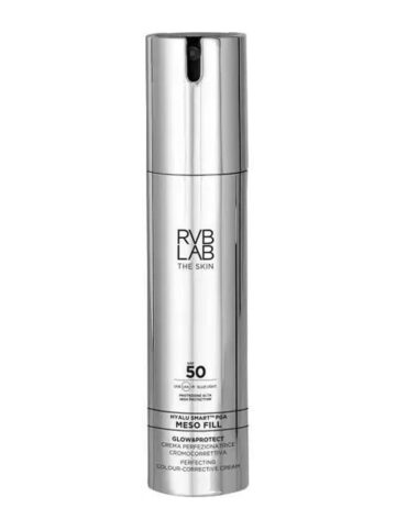 Крем-перфектор цветокорректирующий SPF50 RVBLAB MESO FILL GLOW&PROTECT  Perfecting Colour-Correcttive Cream SPF50, 50мл