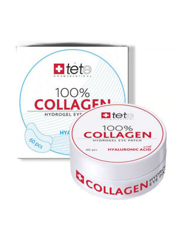 Патчи для век TeTe Cosmeceutical 100% Collagen with hyaluronic acid 60шт