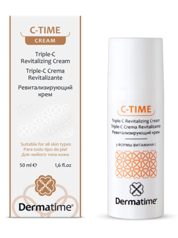 Ревитализирующий крем 3 формы витамина С DERMATIME C-TIME cream 50мл