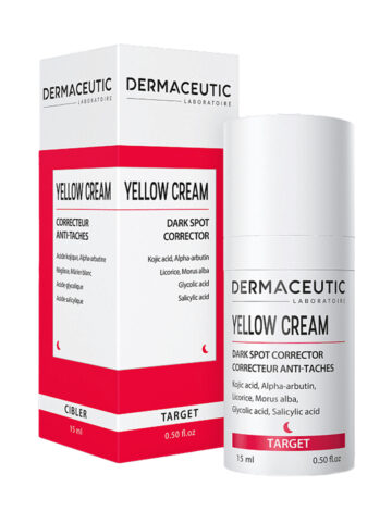 Ночной депигментирующий крем DERMACEUTIC YELLOW CREAM, 15мл