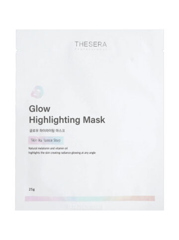 Биоцеллюлозная маска THESERA Glow Highlighting Mask, 25гр