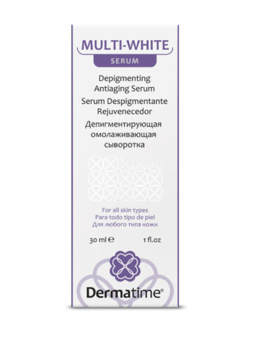 Депигментирующая омолаживающая сыворотка DERMATIME MULTI-WHITE Depigmenting anti-aging serum, 30мл