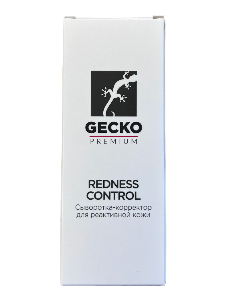 Сыворотка-корректор для реактивной кожи GECKO Redness control, 30мл